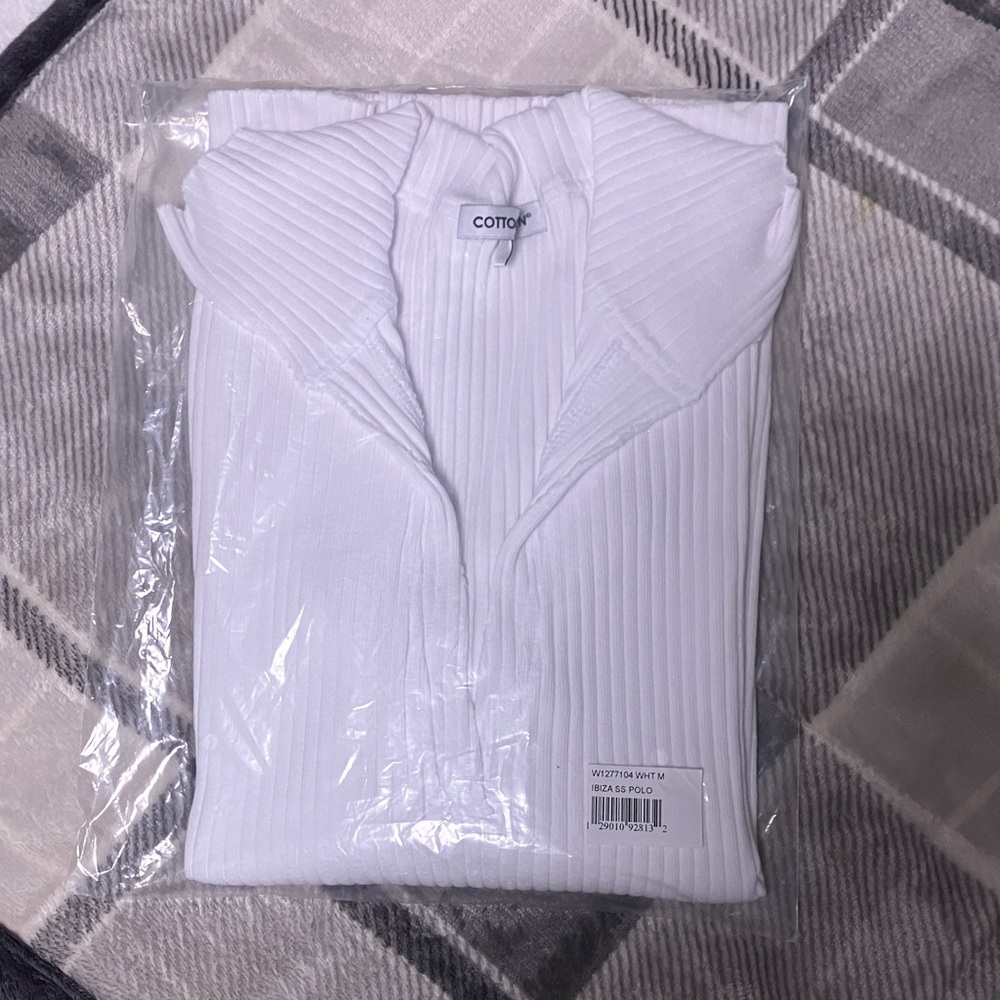 Cotton Citizen White V-Neck Sweater